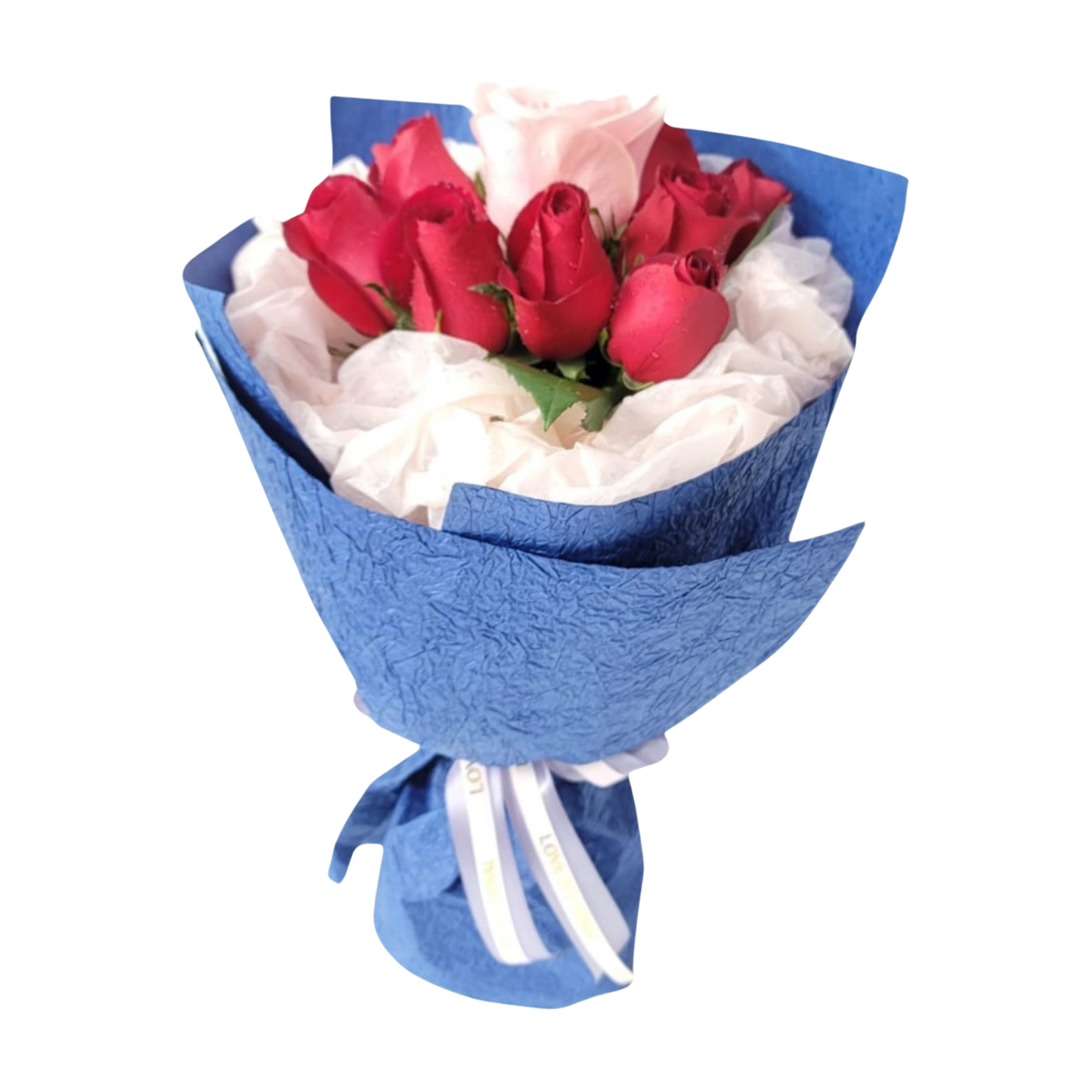 格蘭花店 - 鮮花花束 (玫瑰9枝) [FB054]