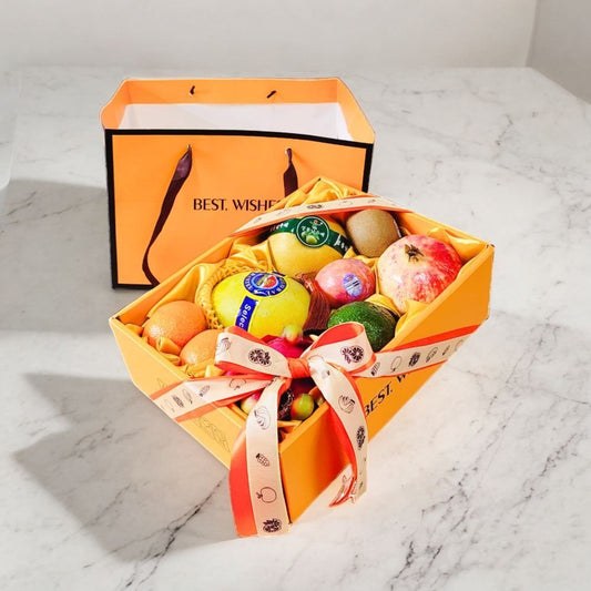 格蘭花店 - 水果生果禮籃 果籃 商務禮盒 [GF00264]