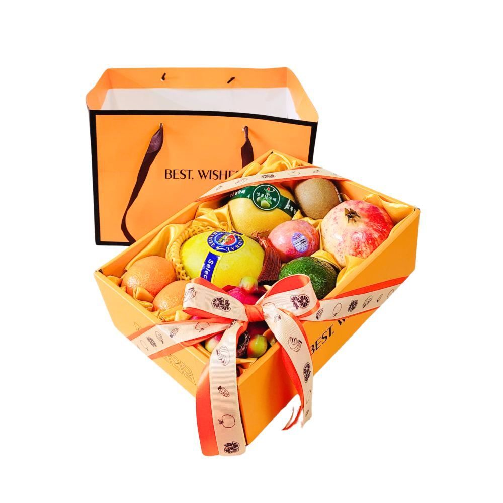 格蘭花店 - 水果生果禮籃 果籃 商務禮盒 [GF00264]
