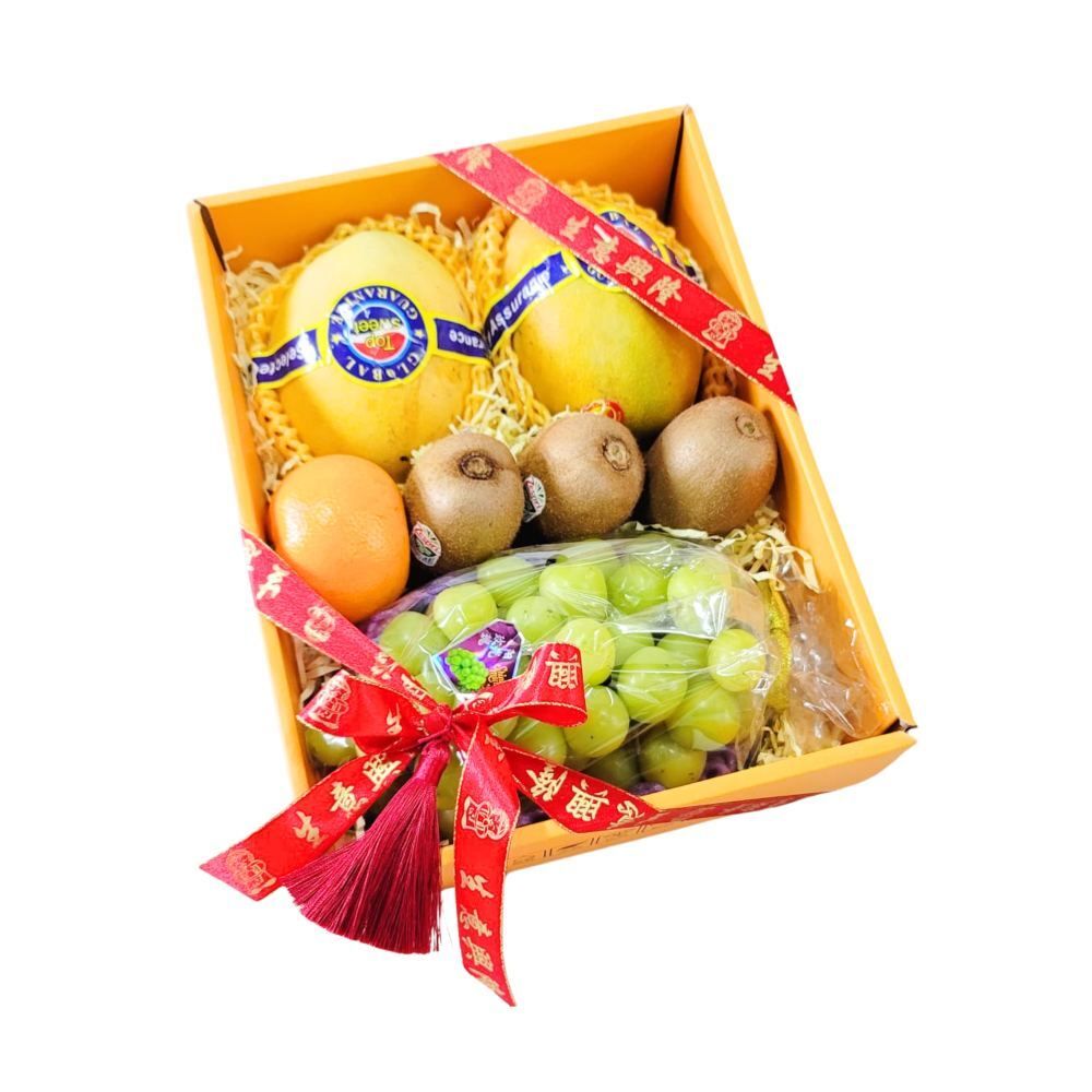 格蘭花店 - 水果生果禮籃 果籃 商務禮盒 [GF00265]
