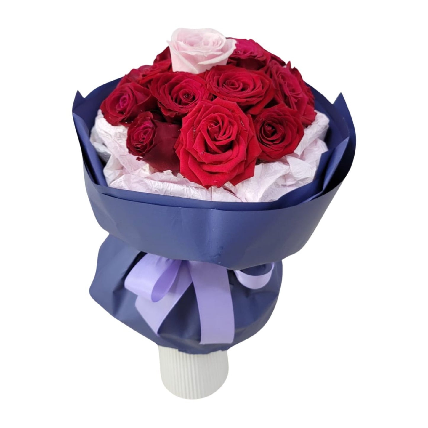 格蘭花店 - 你是我的一切 鮮花花束 (玫瑰11支及其他襯花) [GF00331]